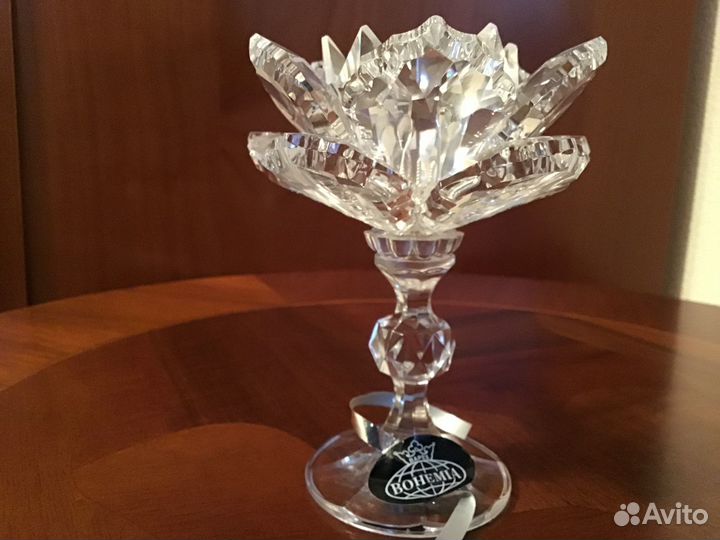 Хрустальный подсвечник. Bohemia