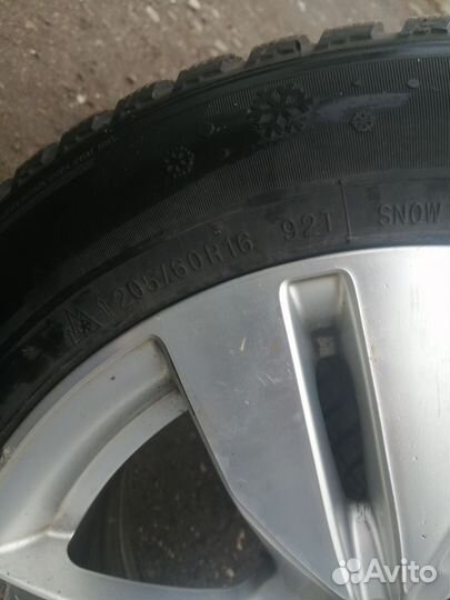 Зимние колеса r 16 205 60