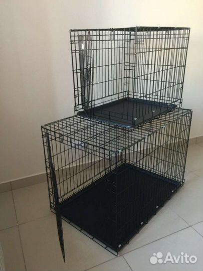 Новая клетка с пластиковым поддоном