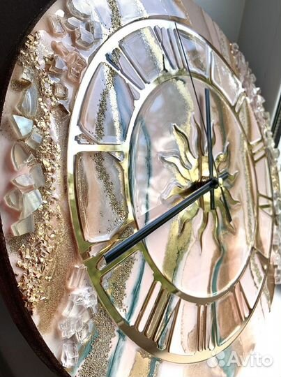 Часы из эпоксидной смолы