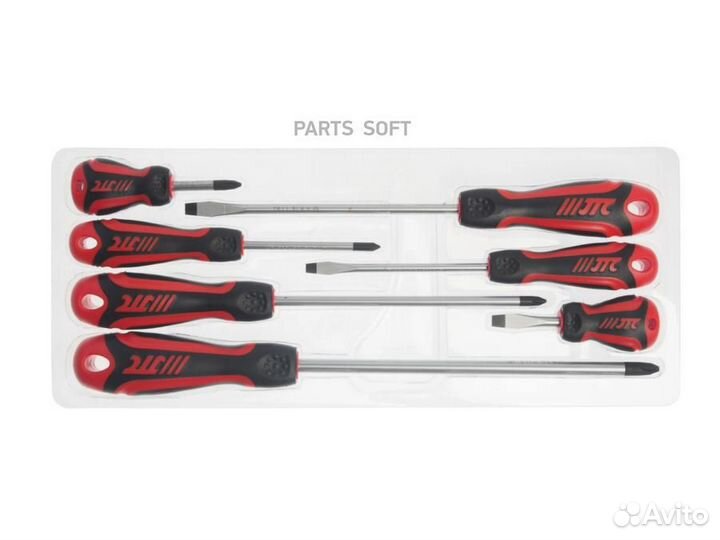 JTC JTC7643 Набор отверток усиленных (компл. 7 шт