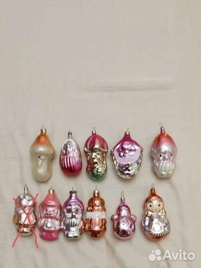 Елочные игрушки СССР