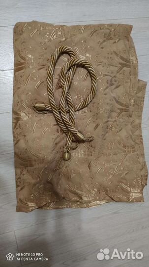 Портьеры с подвязом 260 на 246