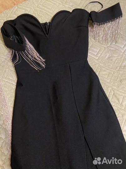 Платье на вечер бандажное