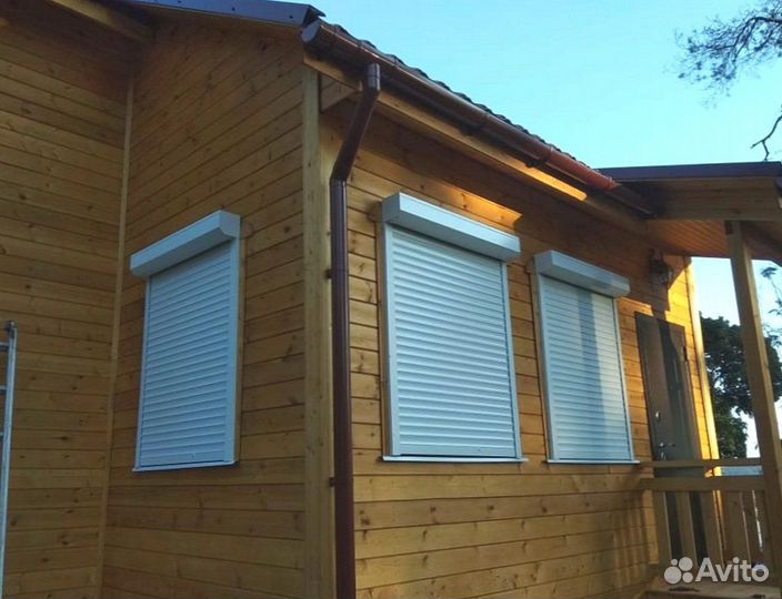 Рольставни на окна наружные