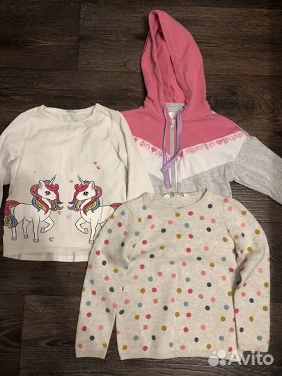 Одежда пакетом на девочку 110-116 р-р