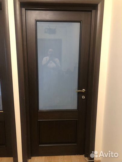 Замена стекла в межкомнатной двери