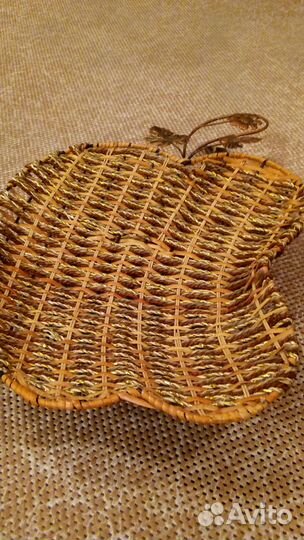 Фруктовница плетеная новая