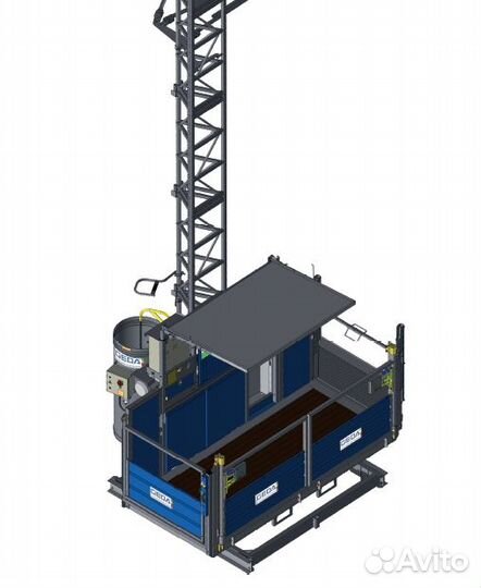 Мачтовый строительный Подъемник пмг geda 1200/1500
