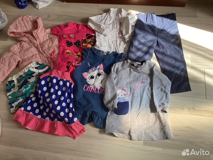 Вещи пакетом на девочку 3- 4 года