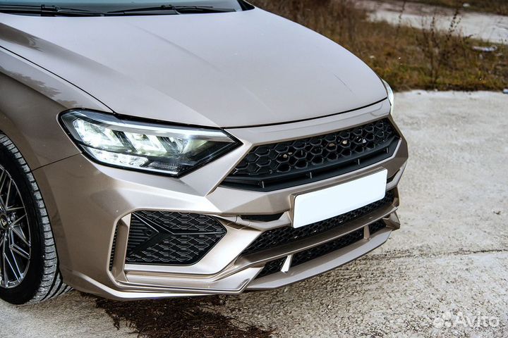 Передний бампер Фольксваген Поло 6