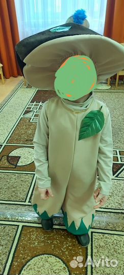 Костюм белый гриб