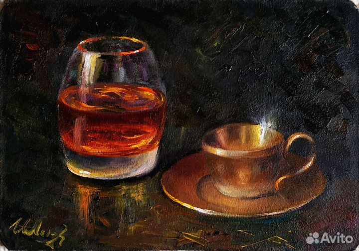 Картина маслом на холсте Натюрморт