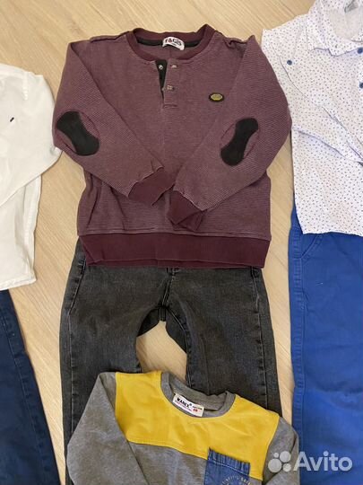 Комплект одежды на мальчика 116 отдам пакетом