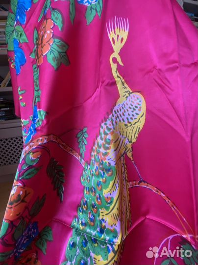 Покрывало СССР павлины скатерть китай