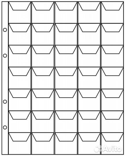 Листы для монет Optima и папки