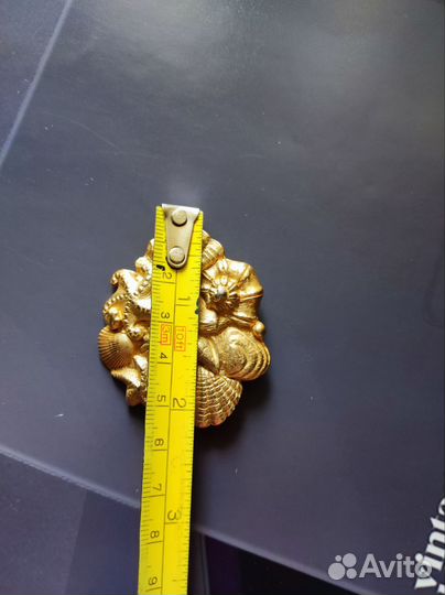 Ракушка брошь Agatha