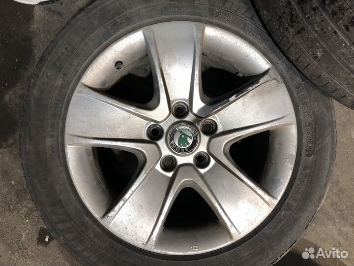 Оригинальные диски skoda комплект или поштучно