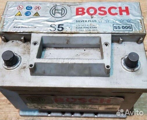 Аккумулятор Bosch 63Ah Б/У