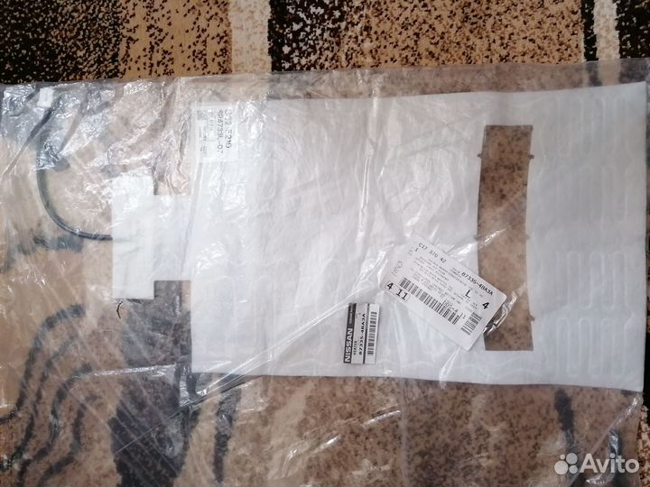 Подогрев сидения нижний