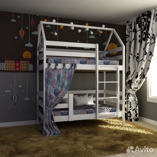 Двухъярусная кровать 