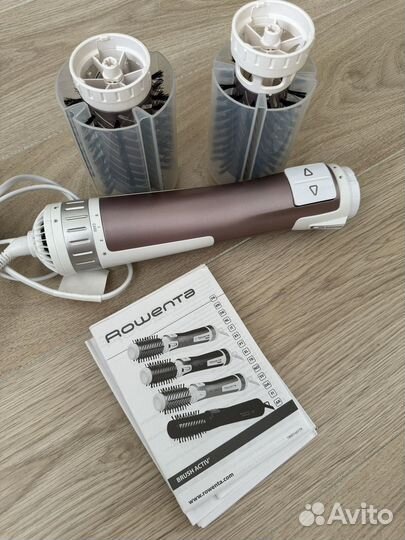 Фен щетка rowenta