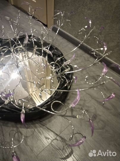 Люстра потолочная с пультом