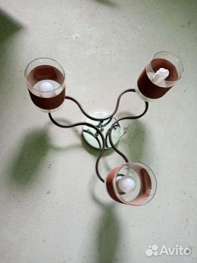 Люстра потолочная бу