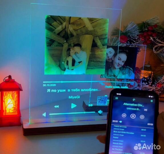 Рамка с живым фото