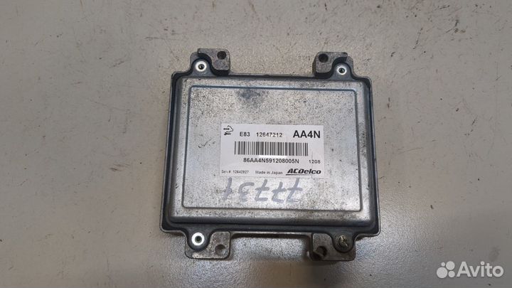 Блок управления двигателем Opel Meriva 2010, 2011