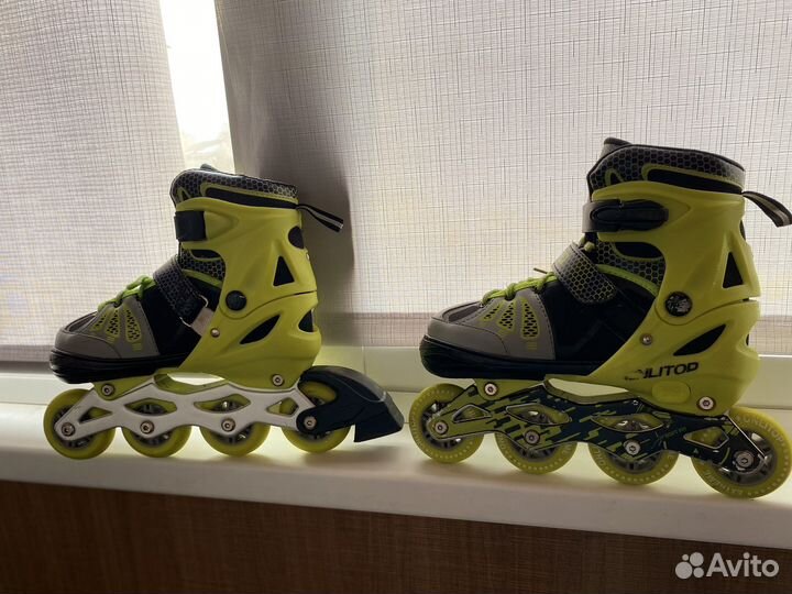 Роликовые коньки детские раздвижные