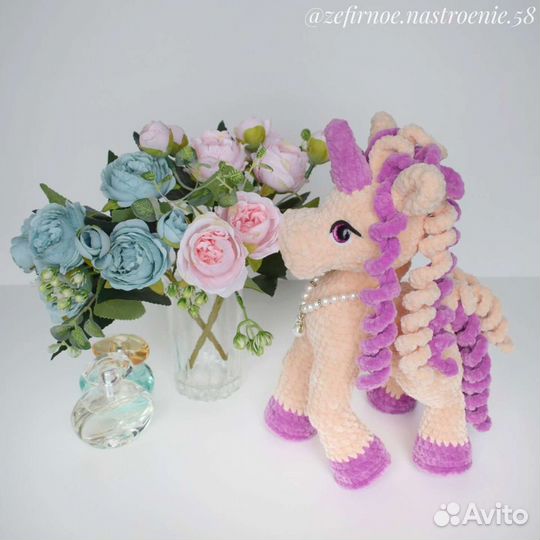 Единорожка мягкая игрушка