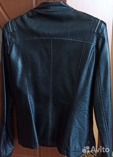Куртка кожаная женская