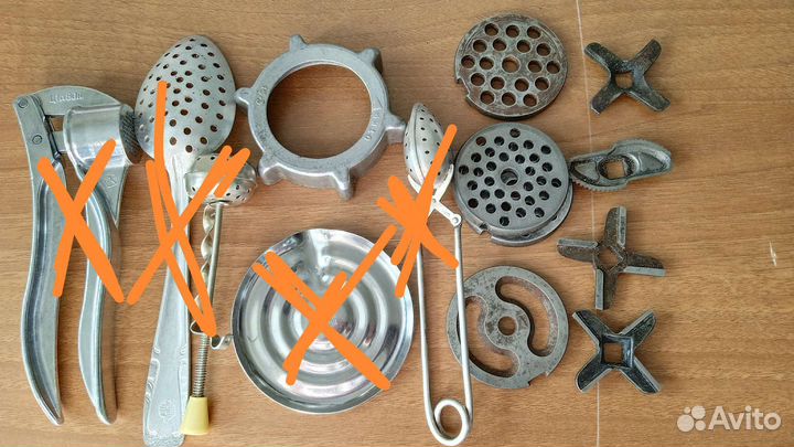 Решётка ножи для мясорубки