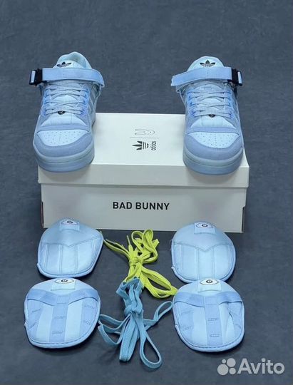 Кроссовки Adidas Bad Bunny x Forum Buckle Low Big