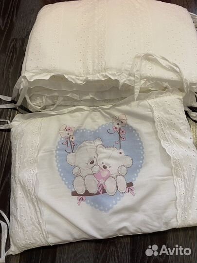 Бортики на кроватку