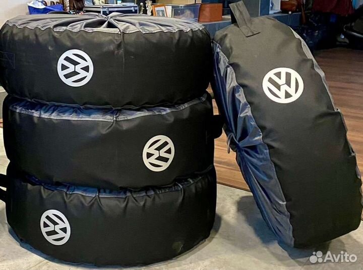 Чехлы на колеса новые (сезонное хранение)