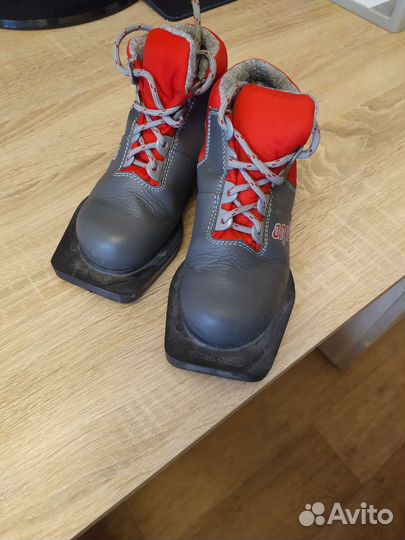 Лыжные ботинки, р.30