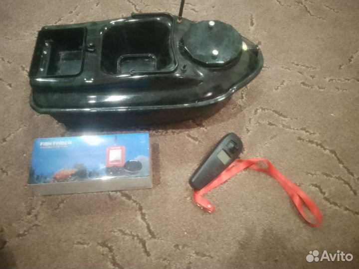 Прикормочный кораблик с gps и эхолотом бу