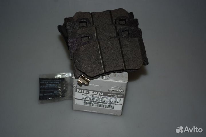 Колодки тормозные дисковые D4060JL00K nissan