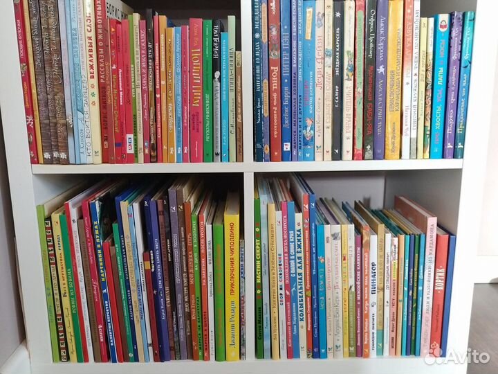 Детские книги из личной библиотеки, 100 штук