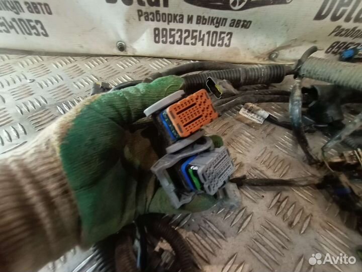 Коса двигателя peugeot 206