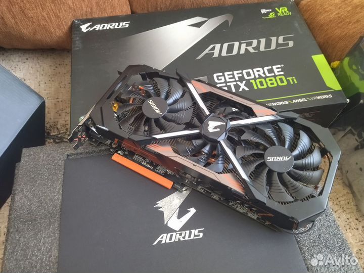 Видеокарта Gigabyte Aorus GeForce GTX 1080 Ti