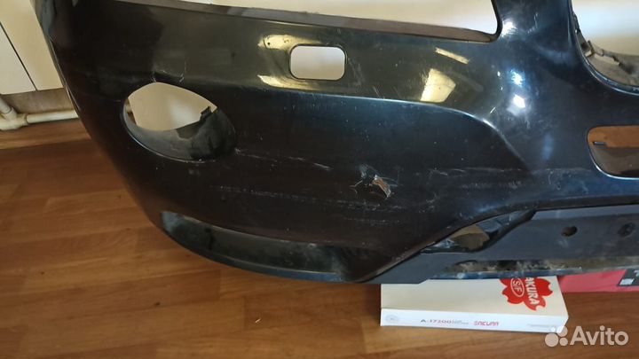 Бампер передний BMW X3 2012 год