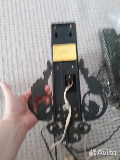 Настенный светильник СССР Уральская рябинушка