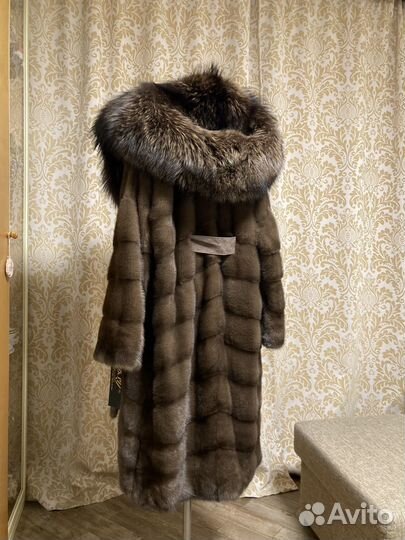 Шуба норковая 115см 42-52