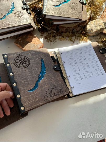 Блокнот ручной работы Байкал