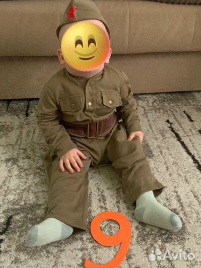 Детский военный костюм