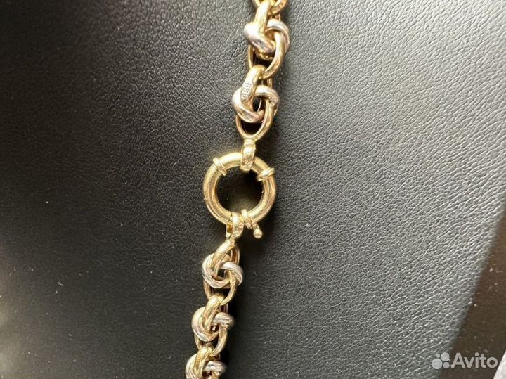 Золотая цепь 585 пробы массой 17.05 грамм (45см)