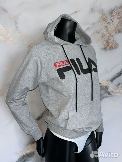 Толстовка худи fila s/m